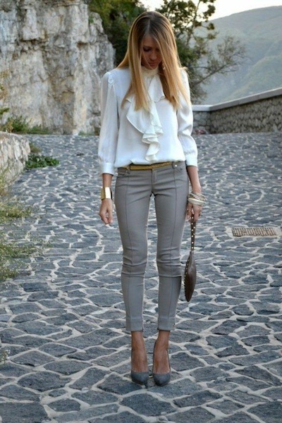 quelle couleur avec le gris ? le blanc bien sûr