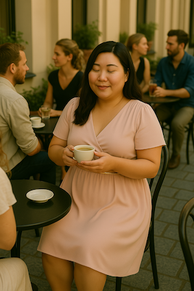 la ceinture fine pour les femmes rondes