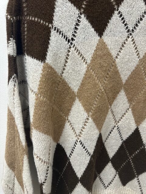 Pull losanges femme – Image 4