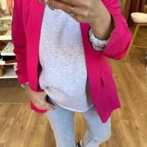 Blazer fuchsia femme