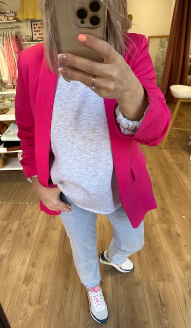 Blazer fuchsia femme