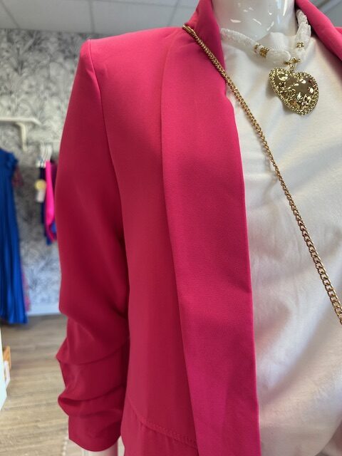 Blazer fuchsia femme – Image 3