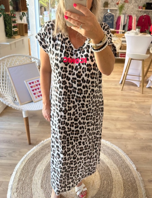 Robe Longue Léopard ICONIC – Image 3